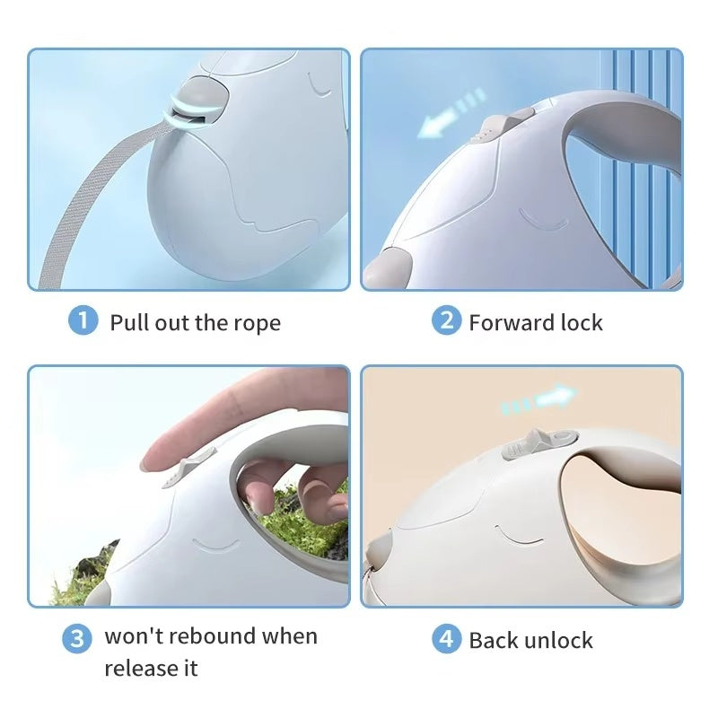 Retractable Leash for Puppies and Small Dogs